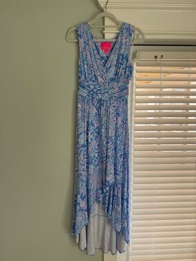 Lilly Pulitzer Moana wrap maxi dress
